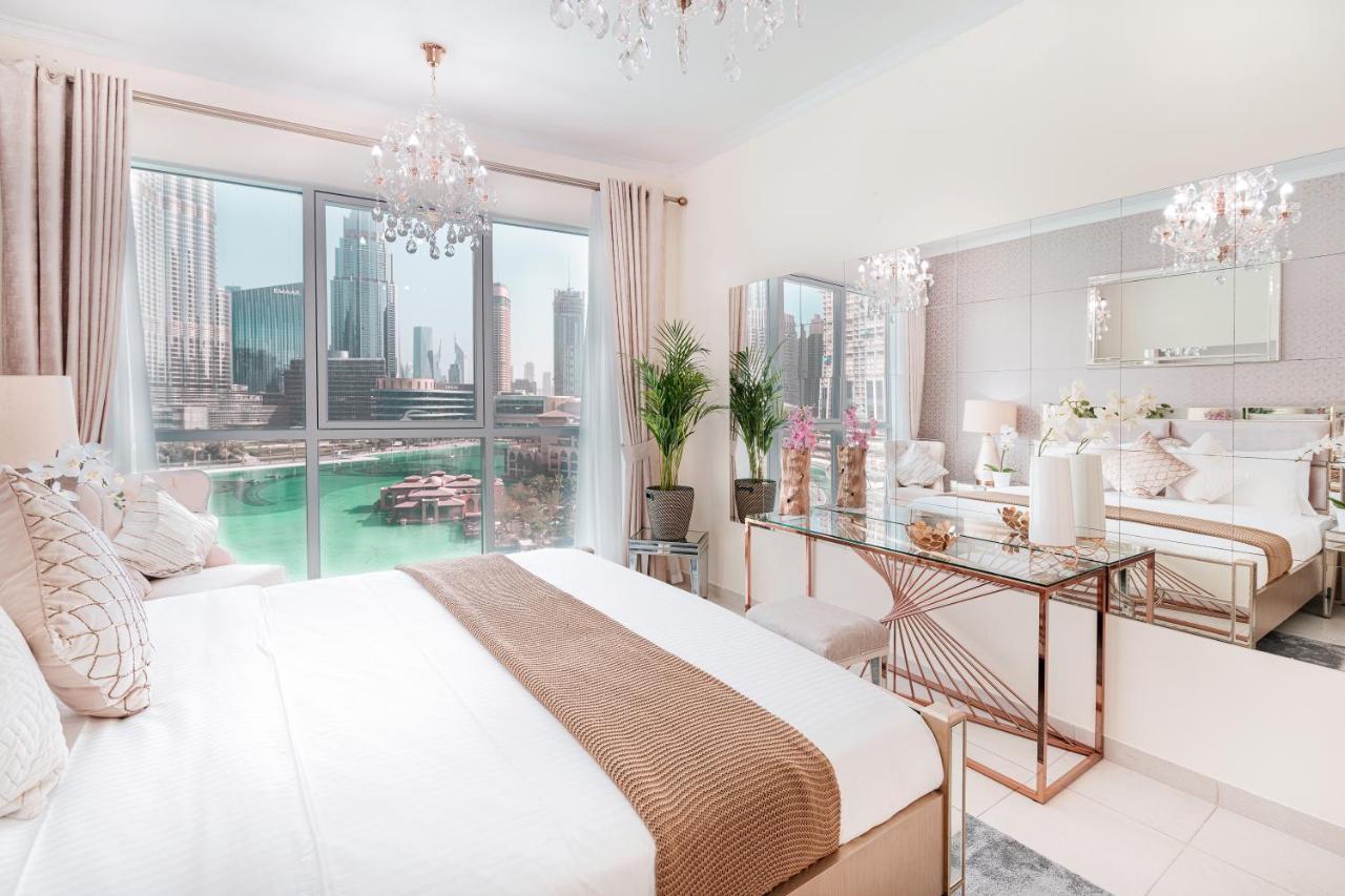 Elite Royal Apartment - Full Burj Khalifa & Fountain View - Brilliant - 2 Bedrooms & 1 Open Bedroom Without Partition Дубай Экстерьер фото